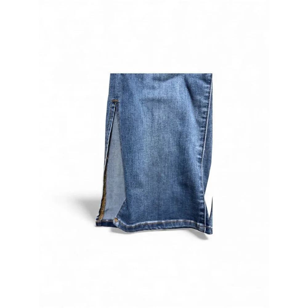 Grace & Lace NWT Distressed Bootcut Kick Flare Jeans Size 14 - Picture 3 of 6